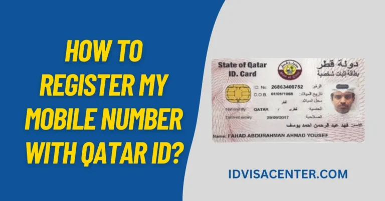 How to Register My Mobile Number with Qatar ID