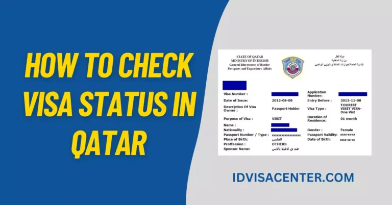 How To Check Visa Status in Qatar