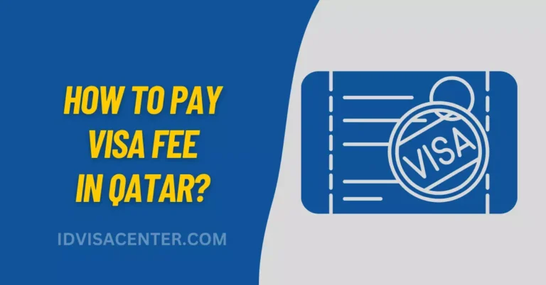 How To Pay Visa Fee in Qatar