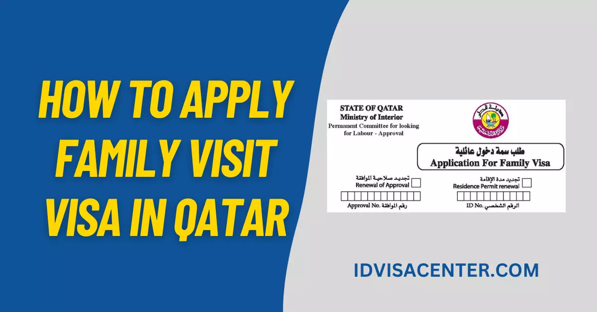 qatar family visit visa charges