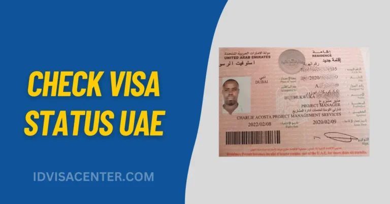 Check Visa Status UAE